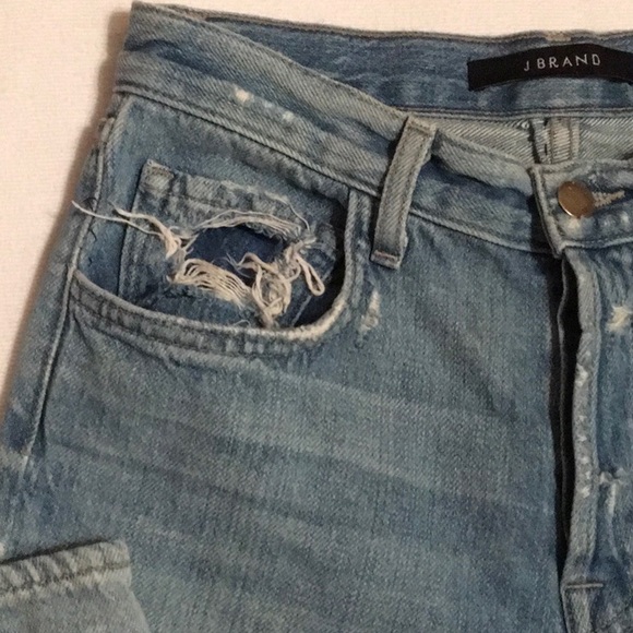 J Brand Ivy High Rise Crop Straight Arcane Jeans sz 23 - Picture 6 of 16